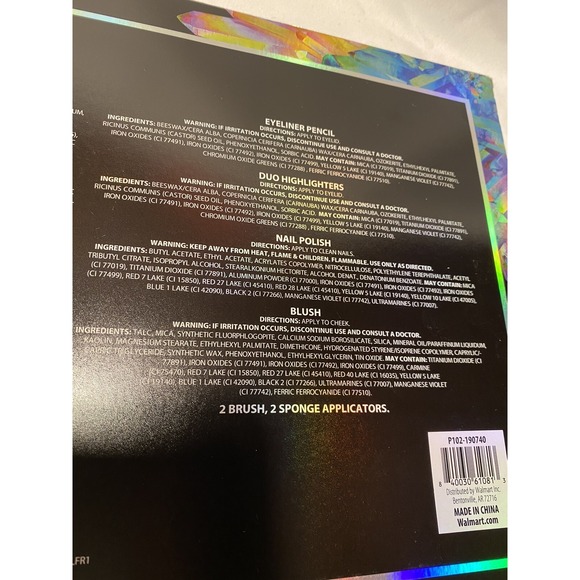 NEW 90 piece BEAUTY RUNWAY cosmetic makeup kit set EYES LIPS NAILS - Picture 7 of 7